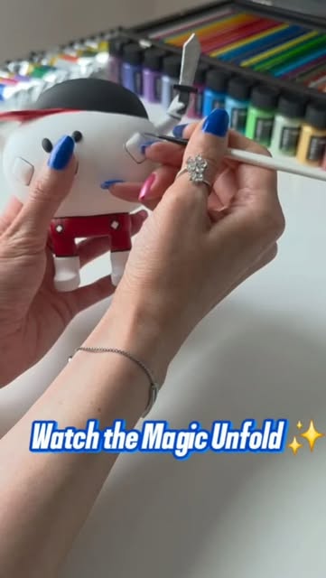 A tiny character comes to life — original image from 3D Wonderlab