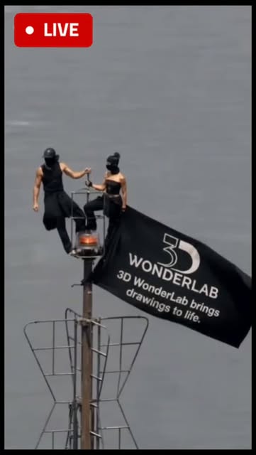 Imagination sets sail — original image from 3D Wonderlab