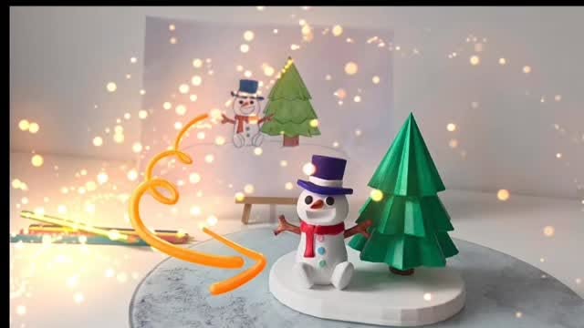 Winter, brought to life — original image from 3D Wonderlab